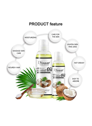 Disaar Natural Coconut Oil, 2 x 100ml