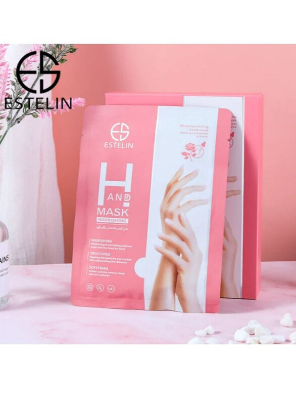 

Estelin Nourishing Rose Hand Mask, 2 x 36gm