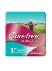 Carefree Pantyliner Super Dry Scented Sanitary Pads, 3 Pieces