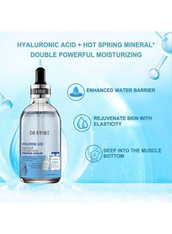 Dr. Rashel Hyaluronic Acid Instant Hydration Primer Serum, 100ml