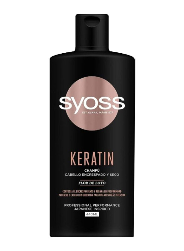 

Syoss Champu Keratin for All Hair Types, 440ml
