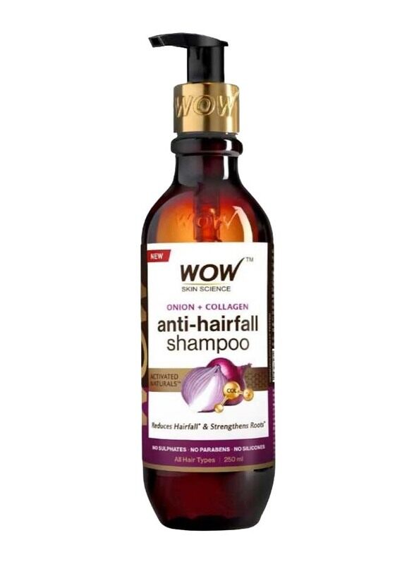 

Wow Skin Science Onion + Collagen Shampoo for Anti Hairfall, 250ml