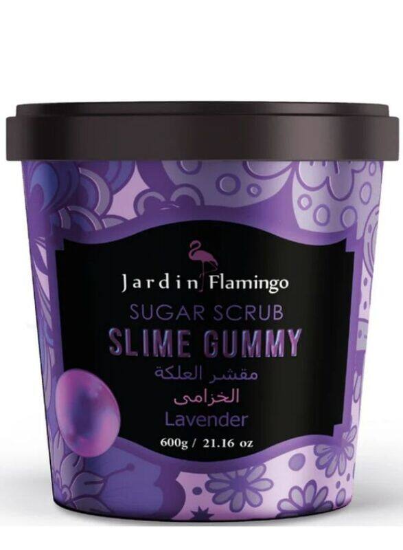 

Jardin Flamingo Sugar Scrub Slim Gummy Lavender, 600gm