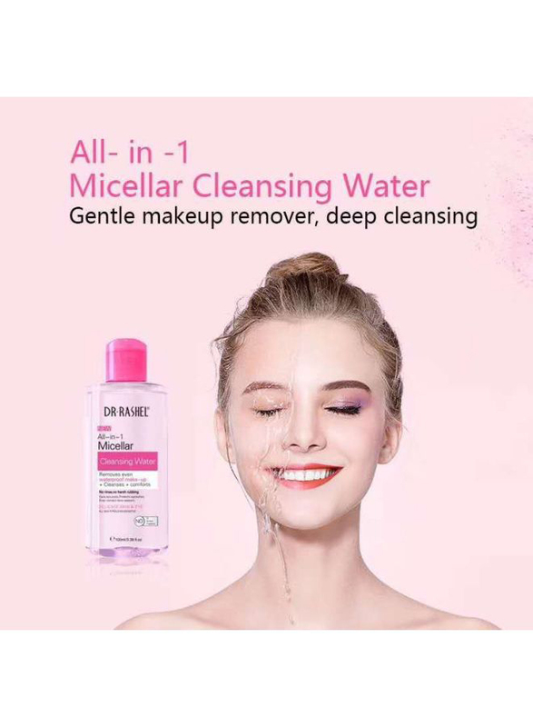 Dr. Rashel Cleansing Water Pink, 300ml