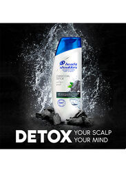 Head & Shoulders Charcoal Detox Anti Dandruff Shampoo for Anti Dandruff, 2 x 400ml