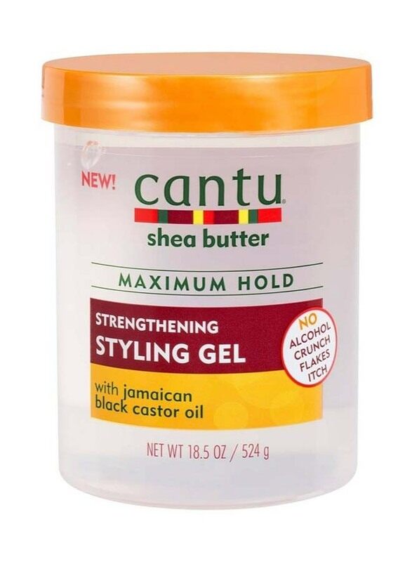 

Cantu Styling Gel with Jamaican Black Castor Oil for All Hair Types, 524g