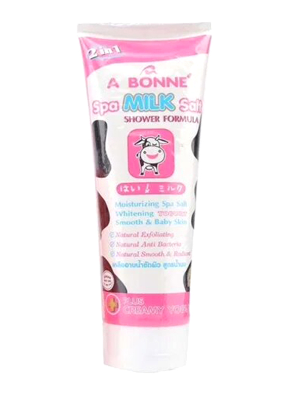 A Bonne 2-in-1 Spa Milk Salt Shower Formula, 350 gm