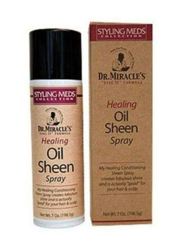 

Dr. Miracle'S Healing Oil Sheen Spray for All Hair Types, 7 Oz