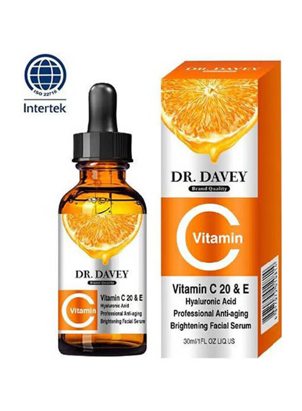 Dr. Davey Vitamin C Brightening Facial Serum, 30ml