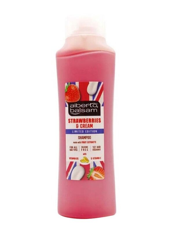 

Alberto Balsam Strawberry & Cream Shampoo for All Hair Types, 350ml