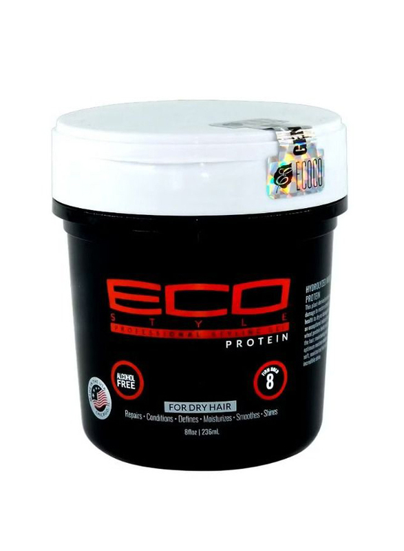 Eco Style Professional Stayling Protein Hair Gel for Dry Hair, 236ml