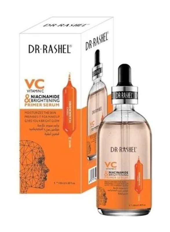 Dr. Rashel Vitamin C Primer Serum 100ml + Aloe Vera Primer Serum 200ml, 2 Pieces