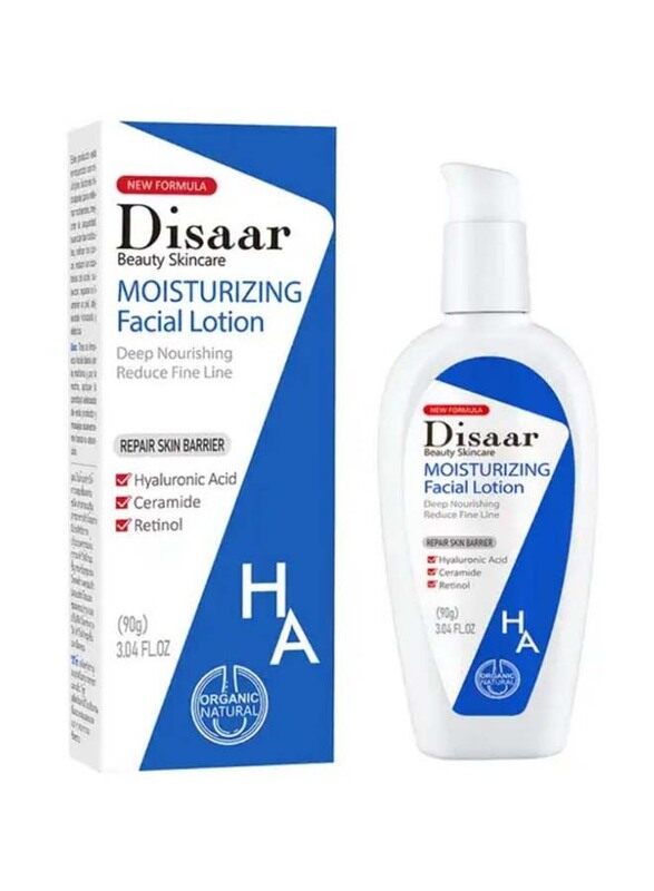 

Disaar Hyaluronic Acid Moisturizing Facial Lotion, 90g