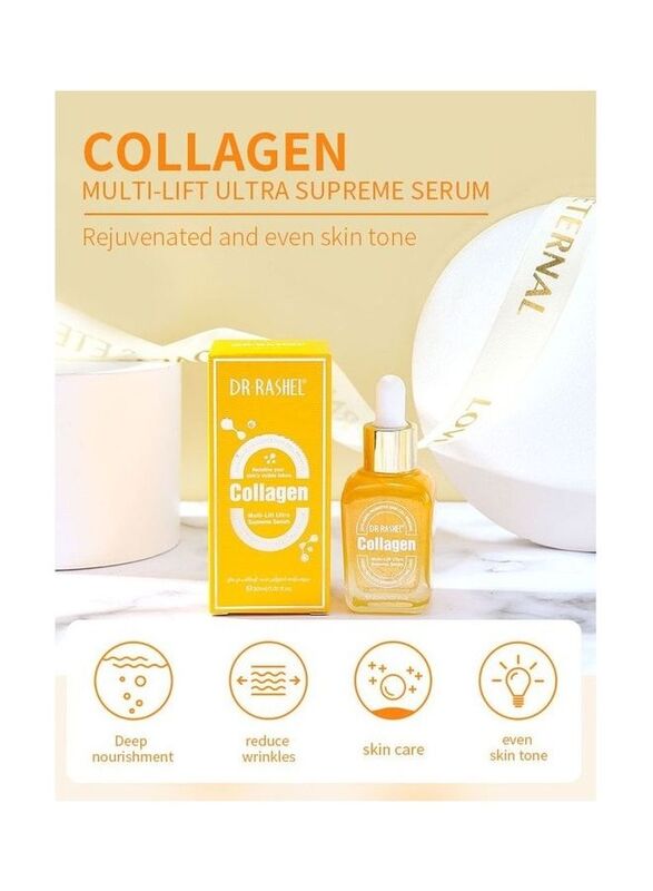 Dr. Rashel Collagen Multi-Lift Ultra Anti-Aging Supreme Face Serum, 30ml