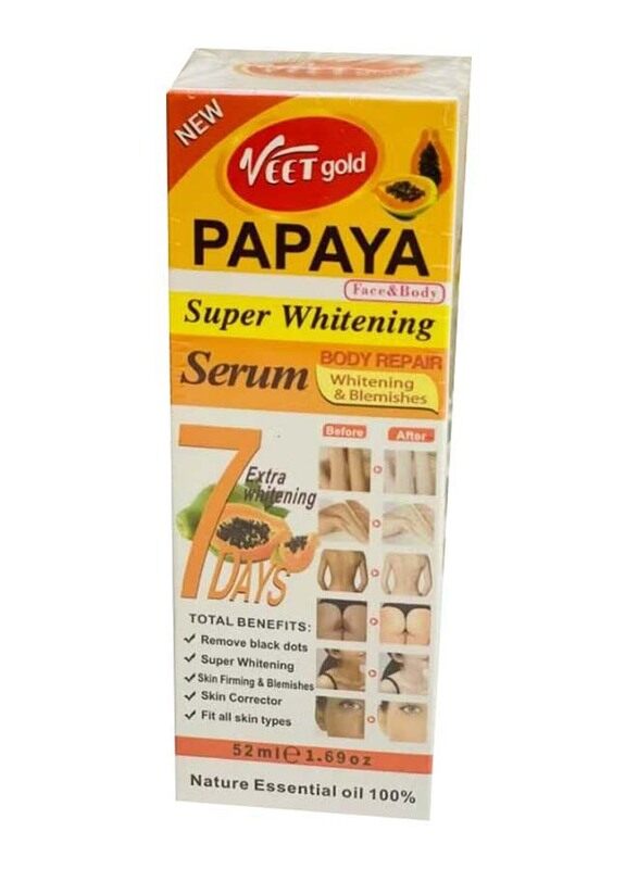 

Veet Gold 7 Days Papaya Super Whitening Serum, 52ml