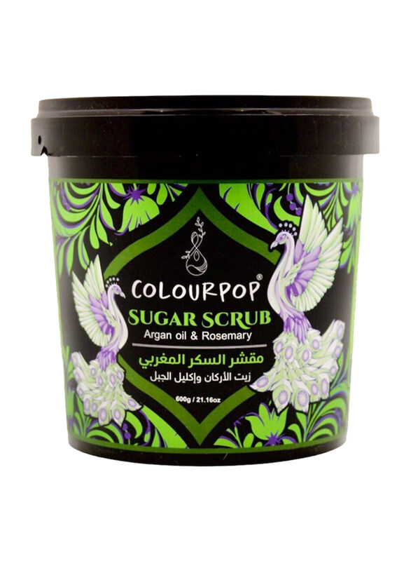 

Colourpop Argan Oil & Rosemary Sugar Scrub, 600gm