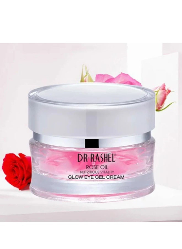 Dr Rashel Rose Oil Nutritious Vitality Glow Eye Gel Cream, 30gm