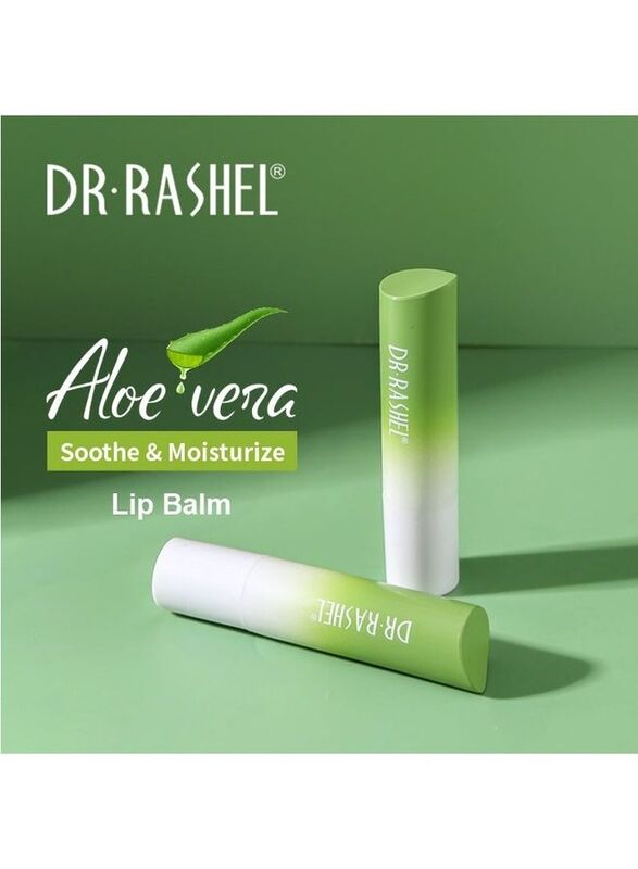 Dr. Rashel Lip Balm Series Soothe & Moisturizing Lips, 4 Pieces, 12gm