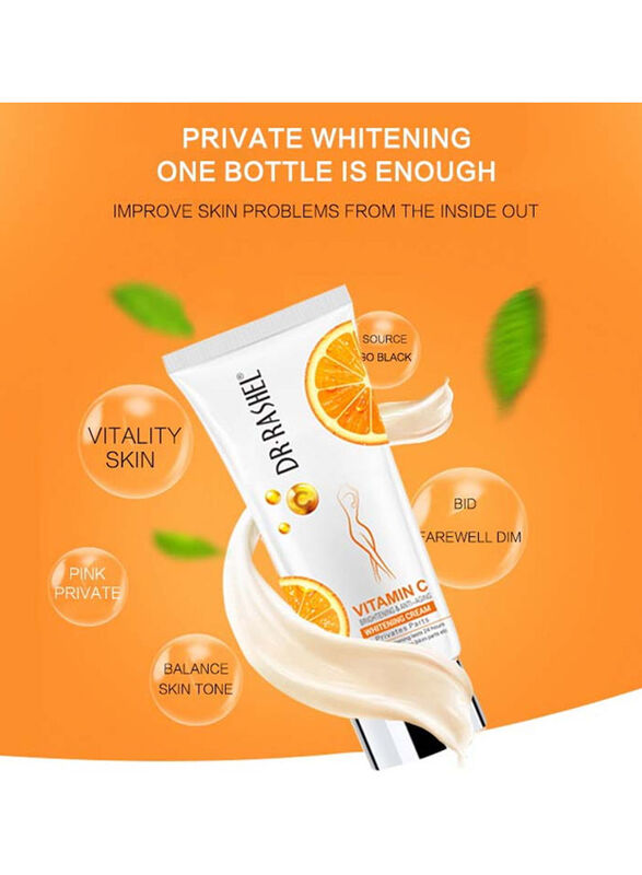 Dr. Rashel Vitamin C Privates Parts Whitening Cream, 80gm