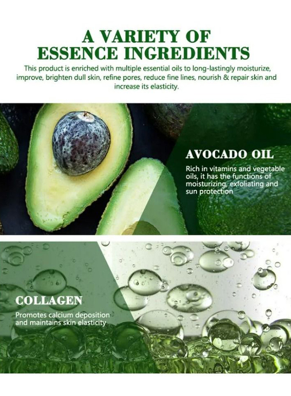 Guanjing Facial Essential Capsules Avocado Oil, 32 x 500 mg