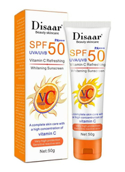 Disaar PA+++ SPF 50 Vitamin C Organic Sunscreen, 50gm