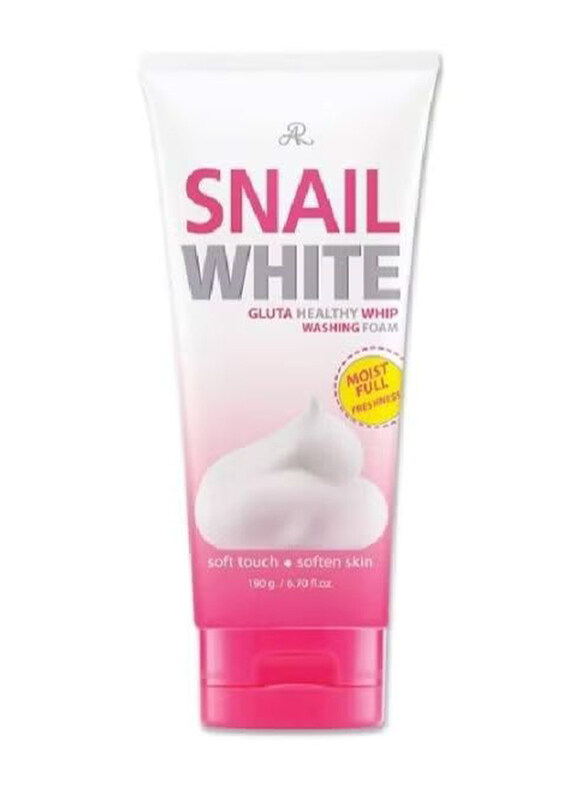 

AR Snail White Gluta Healthy Whip Washing Foam, 190gm