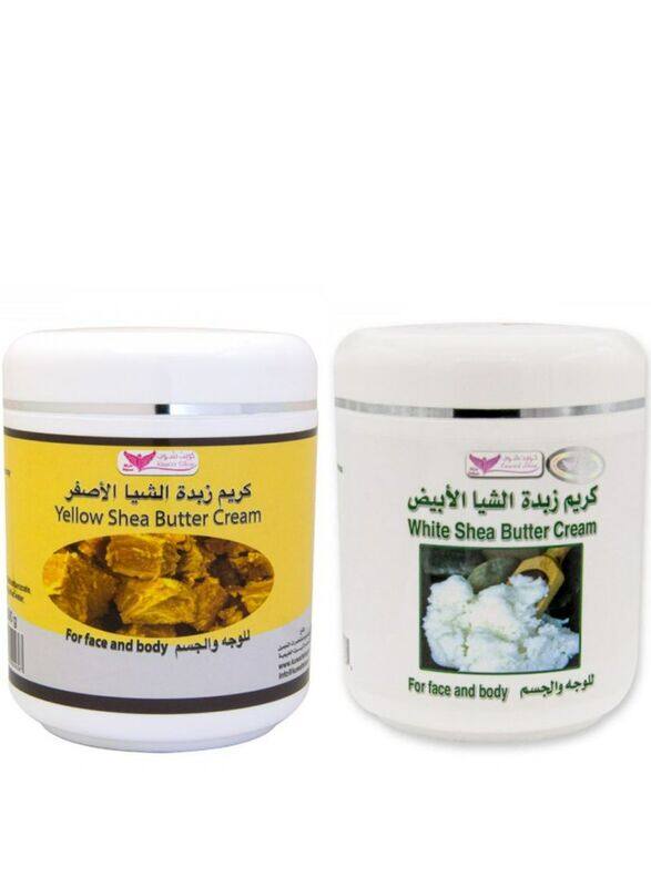 

Kuwait Shop Yellow Shea Butter Cream+White Shea Butter Cream, 1000gm