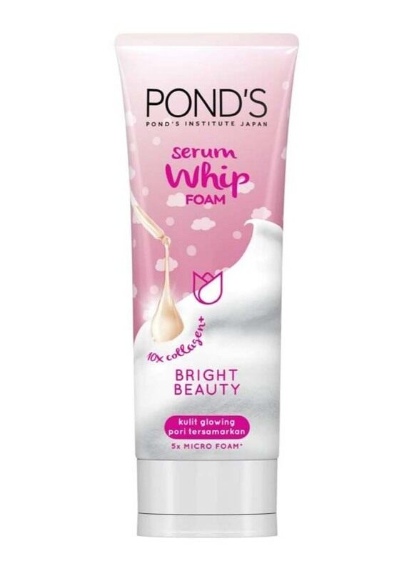 

Pond's Bright Beauty Serum Whip Facial Foam for Nourished, Bright Skin, 100gm