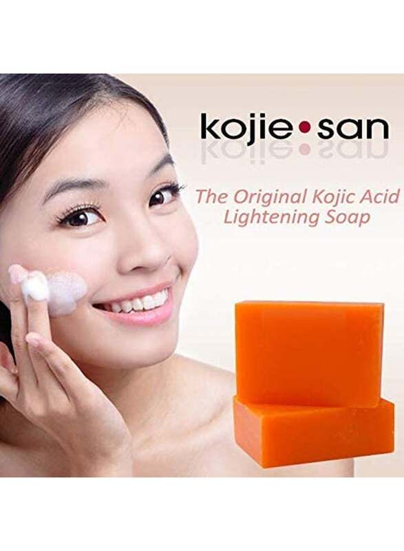 Kojie.san Skin Lightening Kojic Acid Soap Bar, 65gm, 2 Pieces