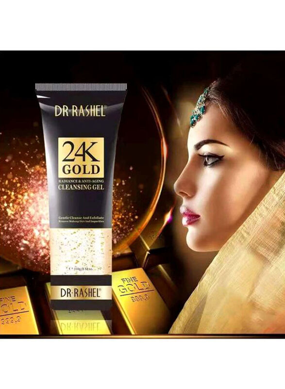 Dr Rashel 24K Gold Radiance & Anti-Aging Cleansing Gel, 100g