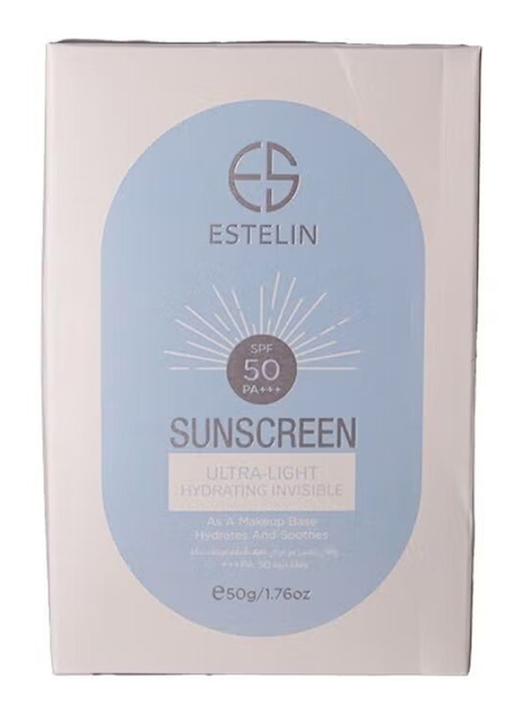 Estelin Ultra Light Invisible Sunscreen Spf 50 Pa+++, 50gm