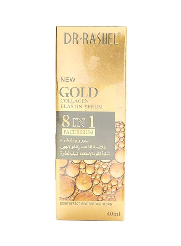 Dr. Rashel 8-in-1 Gold Collagen Elastin Face Serum, 40ml