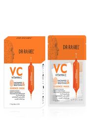 Dr. Rashel Vitamin C Niacinamide & Brightening Essence Mask, 5 x 25g