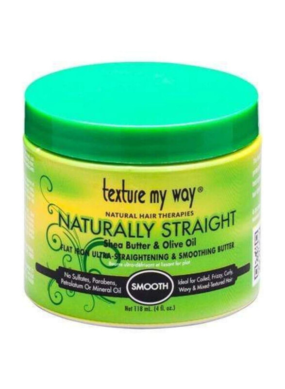 

Texture My Way Naturally Straight Smoothing Butter for All Hair Types, 118ml
