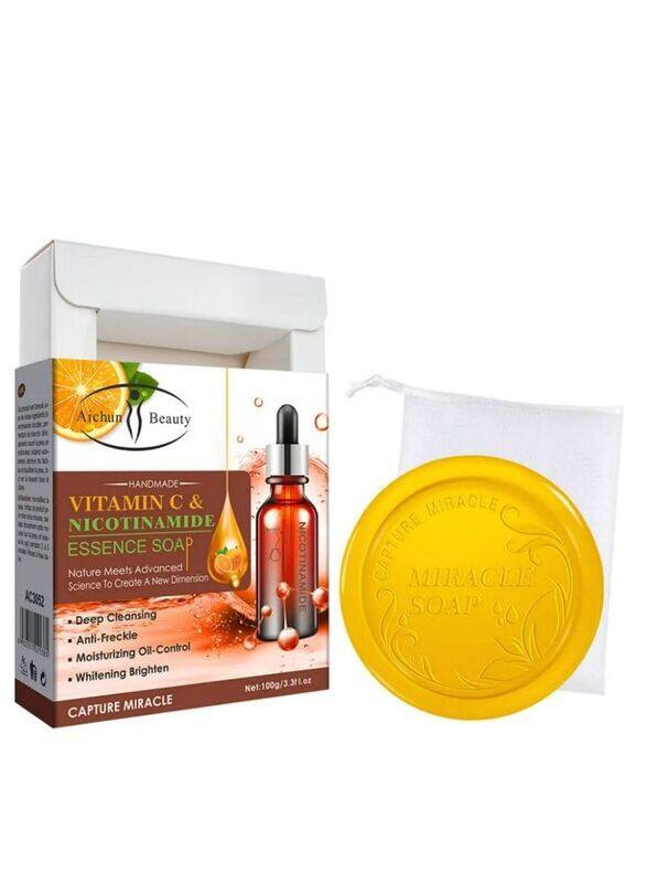 

Aichun Beauty Vitamin C and Nicotinamide Soap, 100gm