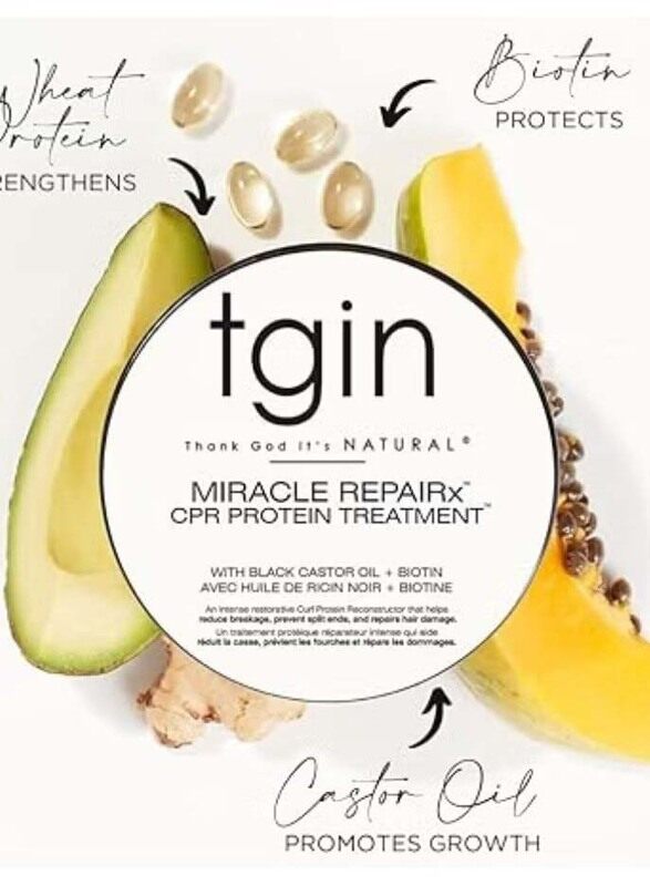 

Tgin Miracle Repairx Curl Protein Reconstructor Healthy Scalp, 340gm