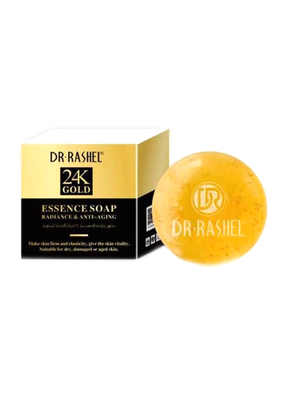 Dr. Rashel 24K Gold Radiance & Anti Aging Essence Soap, 100gm