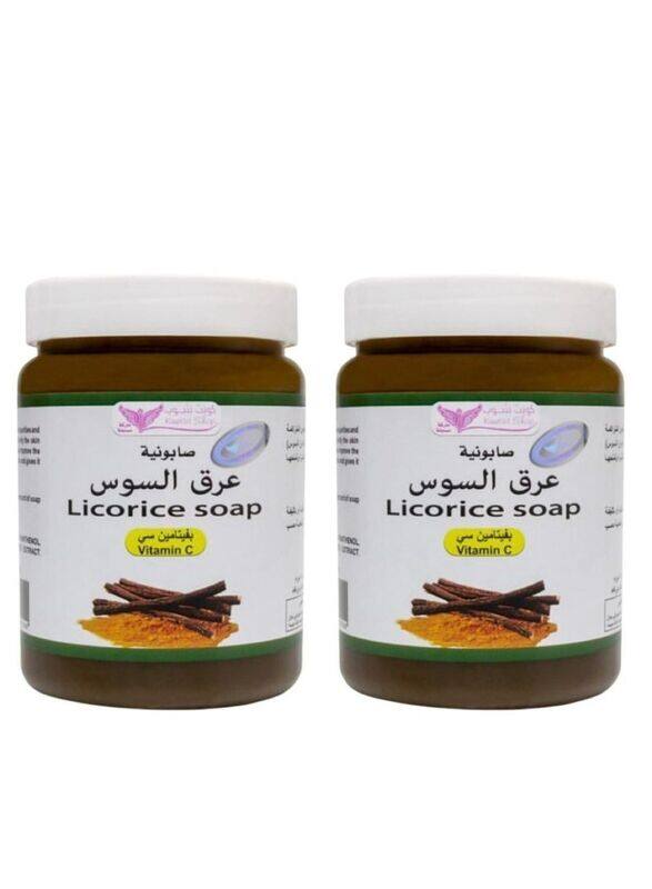 

Kuwait Shop Licorice Soap, 2 Pieces x 500ml