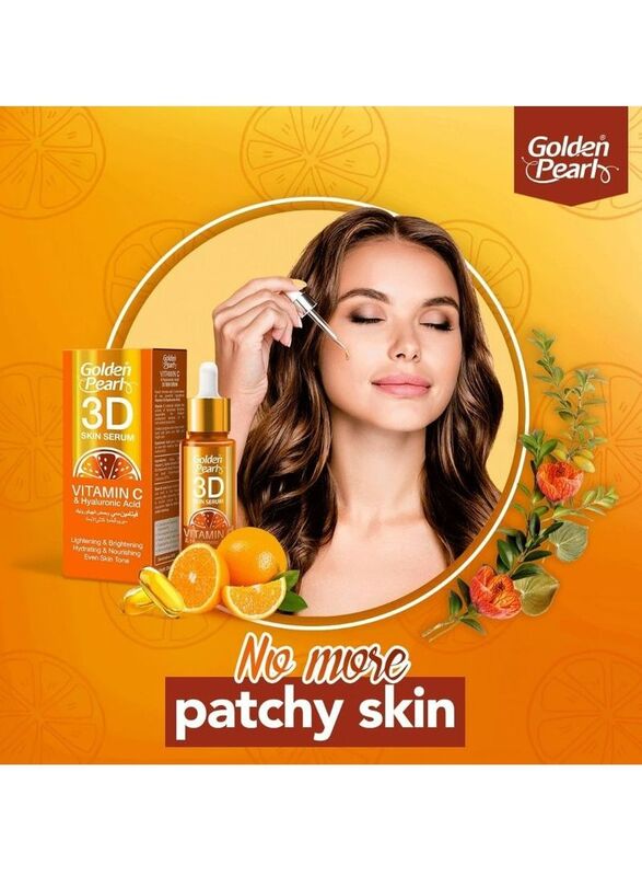 Golden Pearl 3D Vitamin C Skin Serum, 20ml