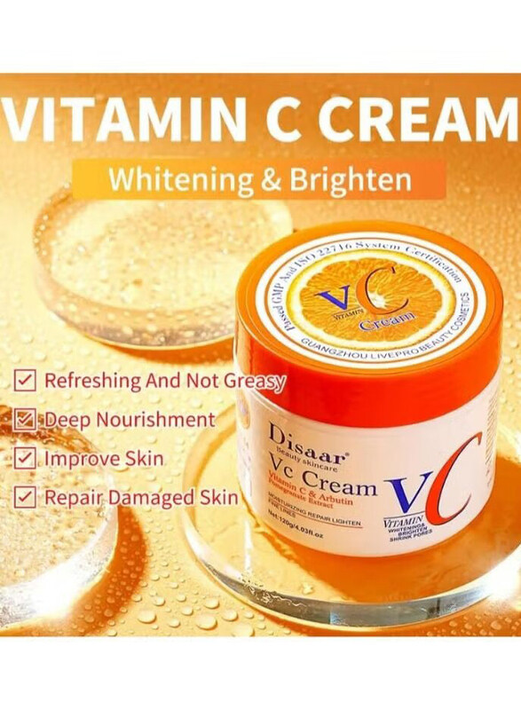 

Disaar Vitamin C Face Cream, 120g