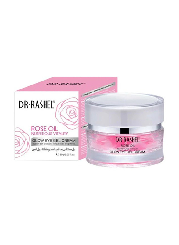 Dr Rashel Rose Oil Nutritious Vitality Glow Eye Gel Cream, 30gm