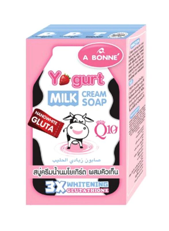 A Bonne Yogurt Milk Cream Soap, 90g