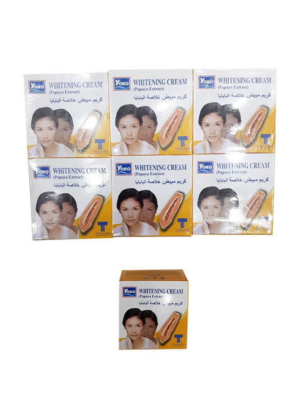 Yoko Whitening Cream Set, 6 Pieces