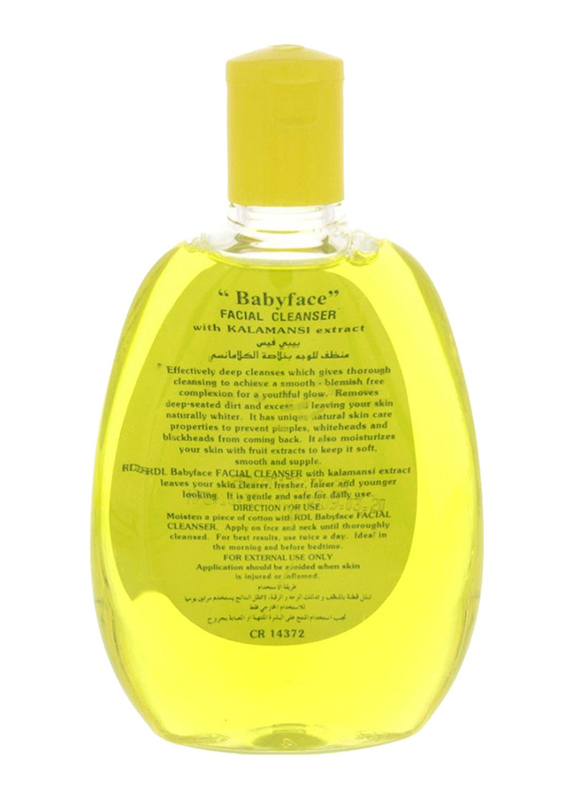 RDL Kalamansi Extract Baby Facial Cleanser Yellow, 250ml