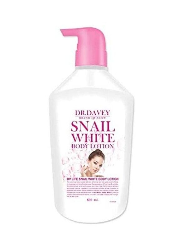 

Dr. Davey Snail White Body Lotion, 600ml