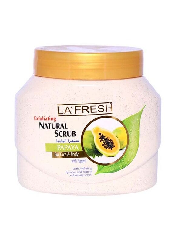 

La Fresh La'Fresh Papaya Natural Body Scrub, 500ml