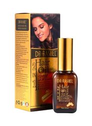 Dr. Rashel 2-In-1 Hair Gold Oil With Keratin, 50ml