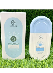 Estelin Ultra-Light Hydrating Invisible Sunscreen SPF 80, 100gm