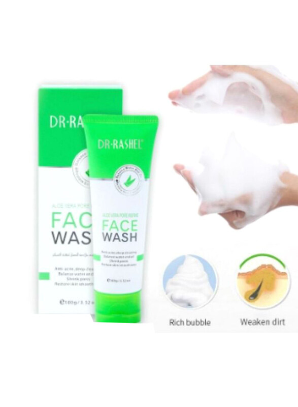 

Dr. Rashel Aloe Vera Pore Refine Face Wash, 100g