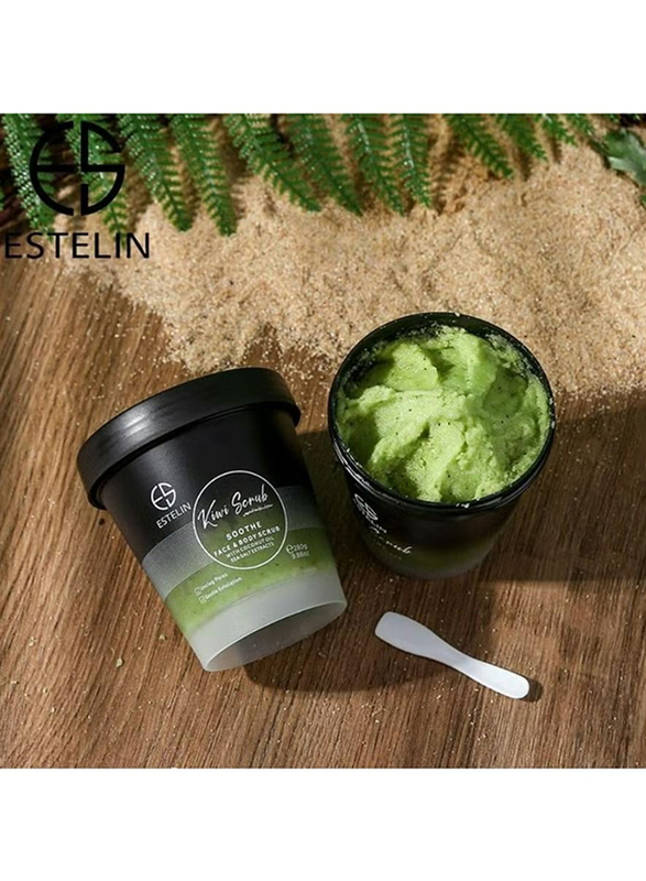 Estelin Kiwi Face and Body Scrub, 280gm